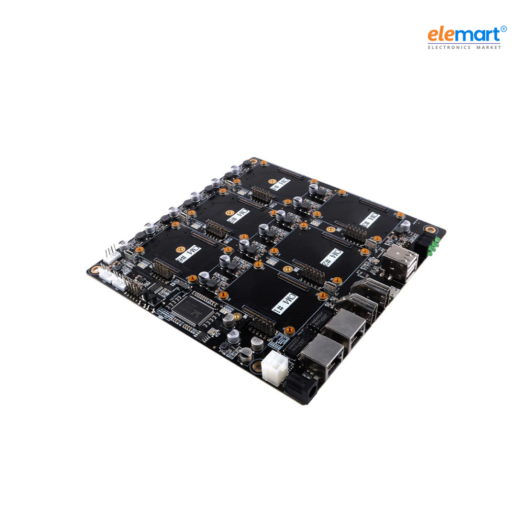 DeskPi Super6C Cluster Mini-ITX board for Raspberry Pi CM4 & CM5
