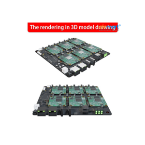 DeskPi Super6C Cluster Mini-ITX board for Raspberry Pi CM4 & CM5