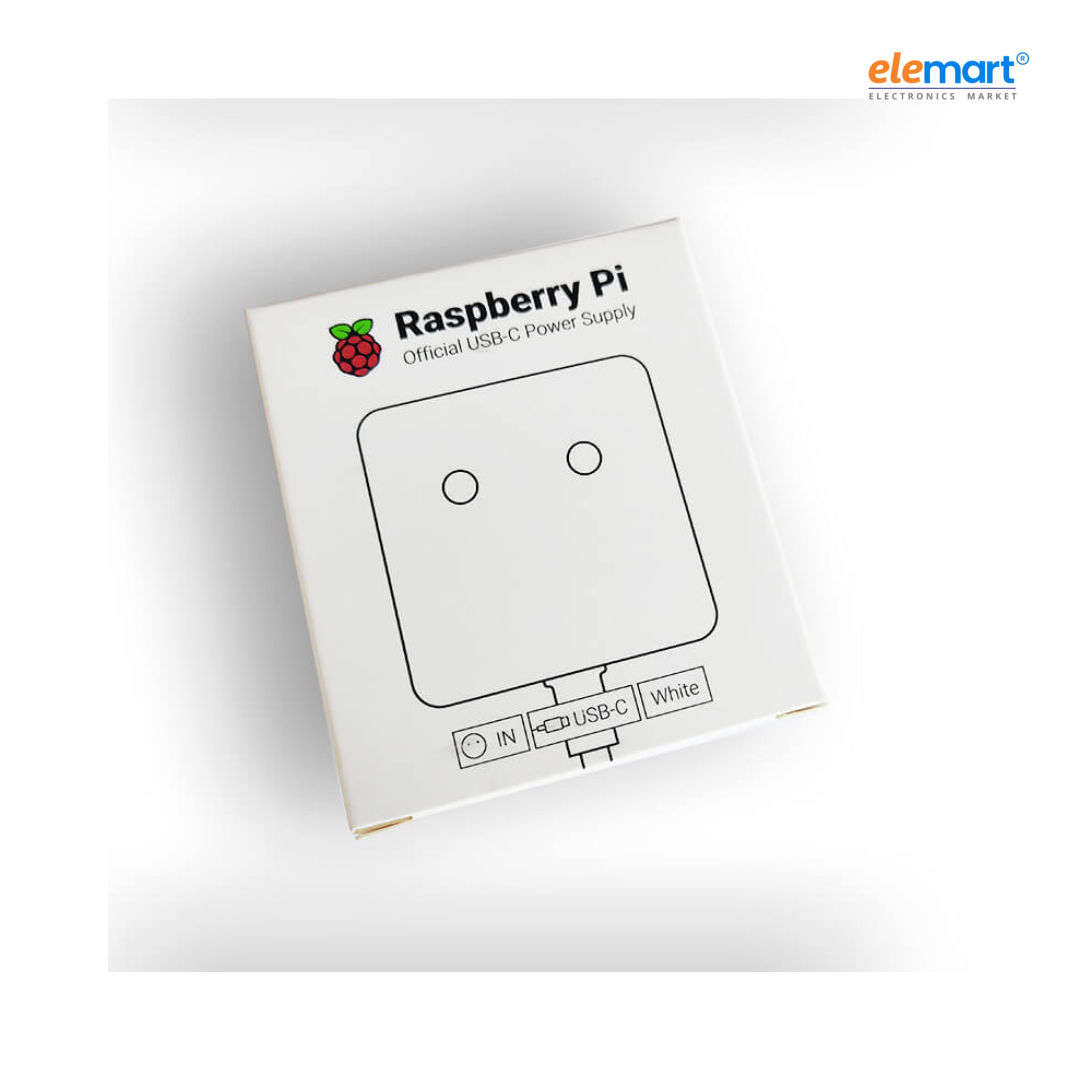 Official USB type-C 15.3W Power Supply For Raspberry Pi 4