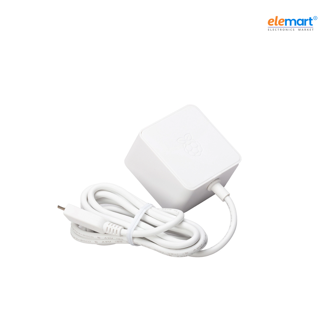 Official Raspberry Pi Pi3/Pi3B+ Micro USB 12.75W Power Supply (White)