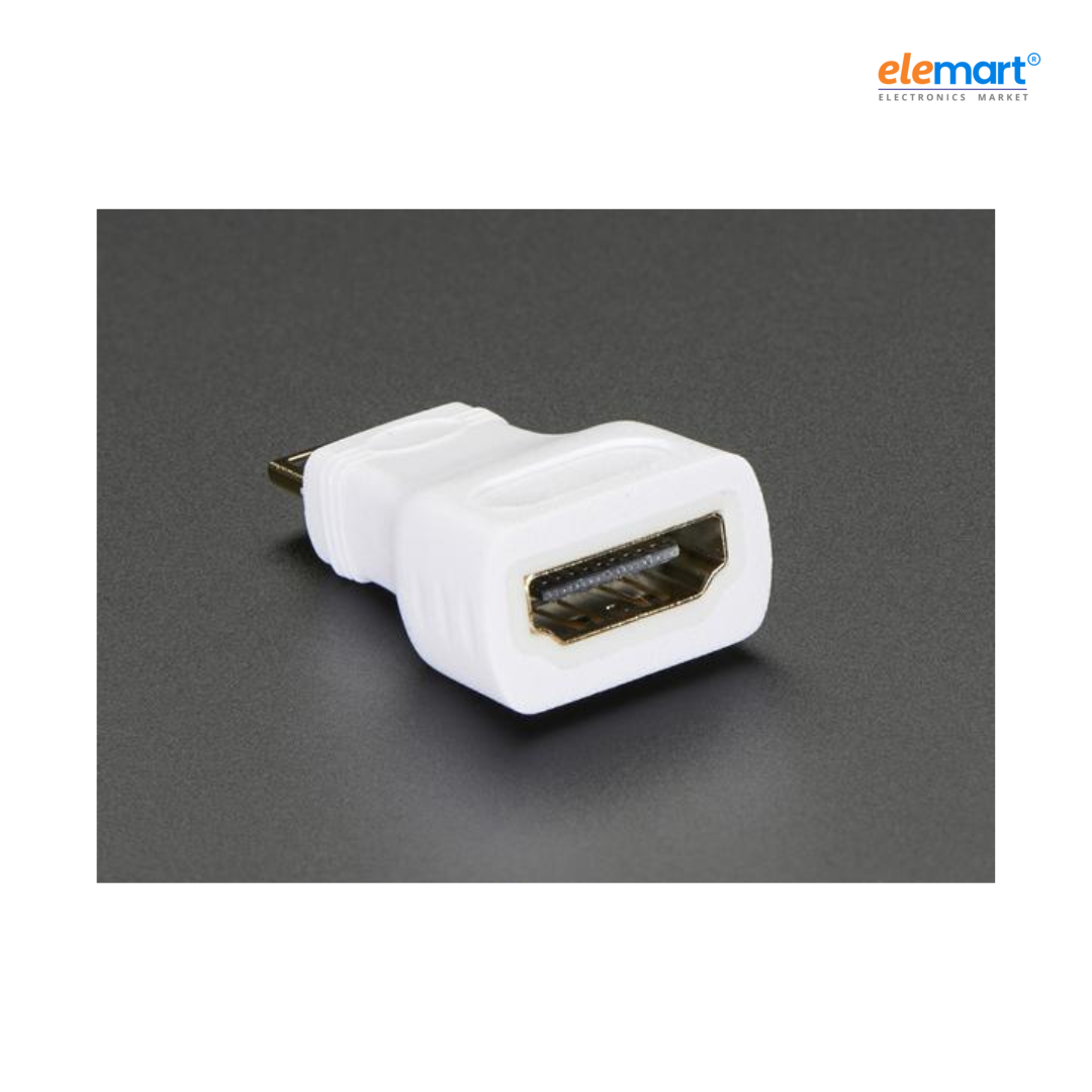 Raspberry Pi Official Mini HDMI Male to HDMI Female Adapter