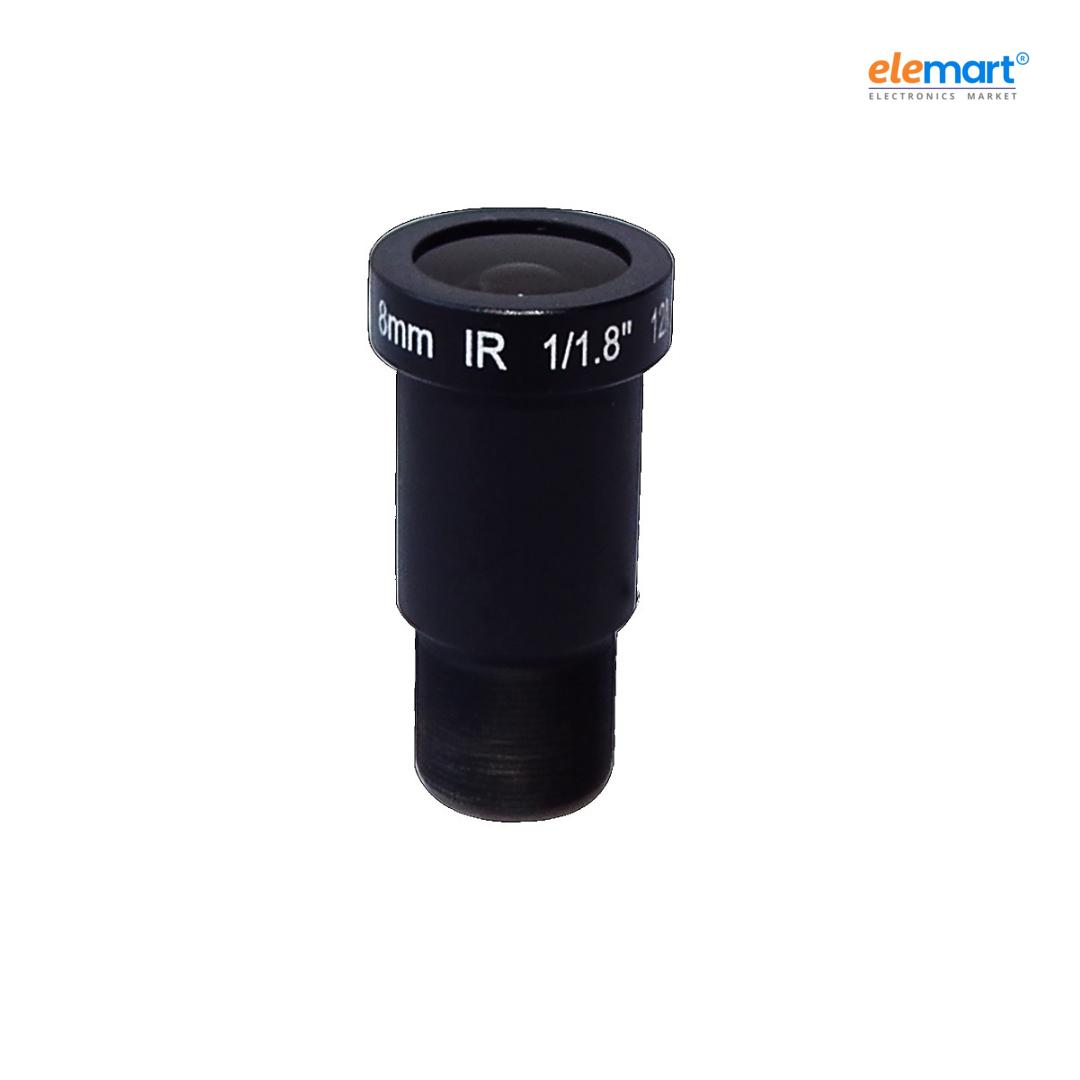 Official Raspberry Pi M12 Lens, 12 Megapixel, 8mm, portrait lens 56 deg FOV