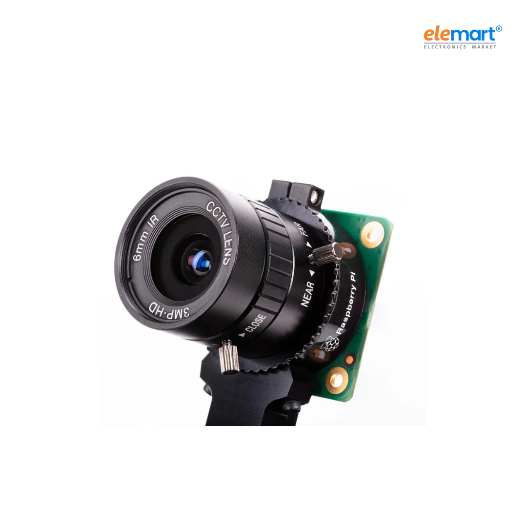 Official Raspberry Pi 6 mm Wide Angle Lens for Pi High Quality Camera