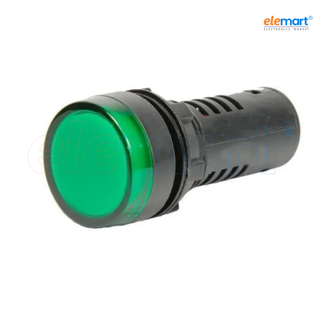 Green AC/DC 24V 16mm AD16-16C LED Power Pilot Signal Ligh
