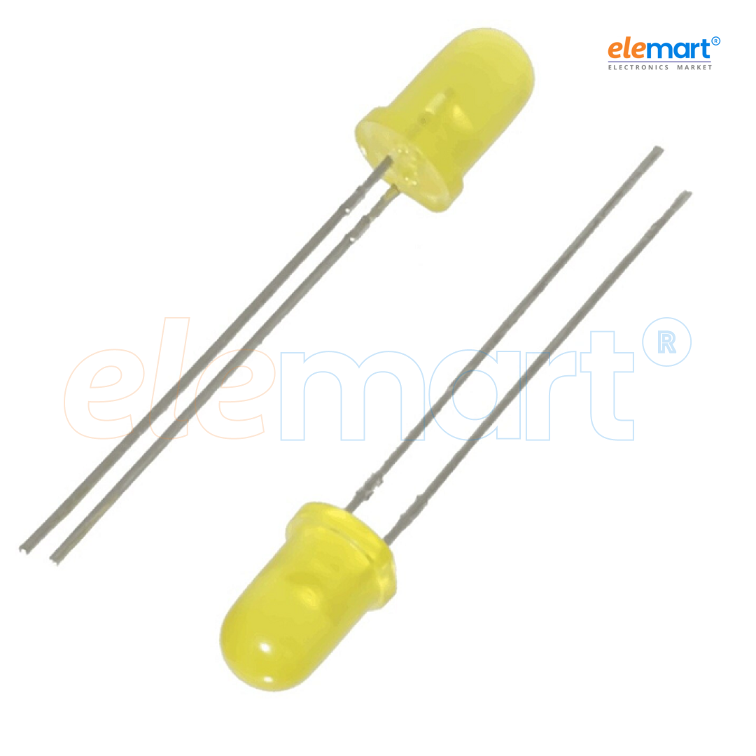 5mm DIP LED Yellow