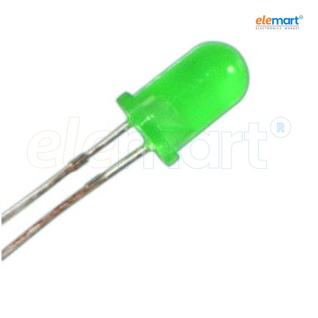 EVERLIGHT Yellow-Green 573nm LED, 2V Radial – Discrete Indication LED