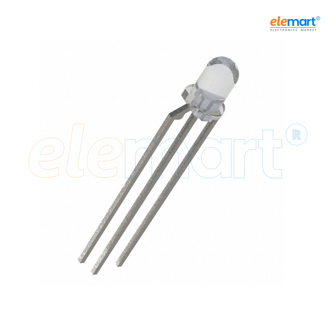 3BC-3-CA-F-BIVAR 3mm Round LED, Red/Green, 30mcd, 625/568nm