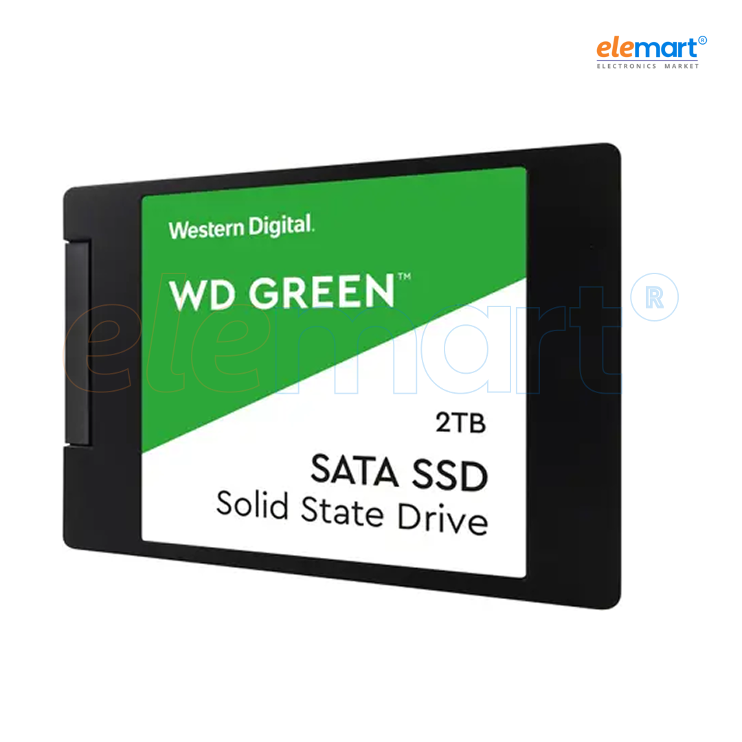 WD Green 2TB SATA III Internal SSD (WDS200T2G0A) – 2.5 Inch, Desktop Storage Solution