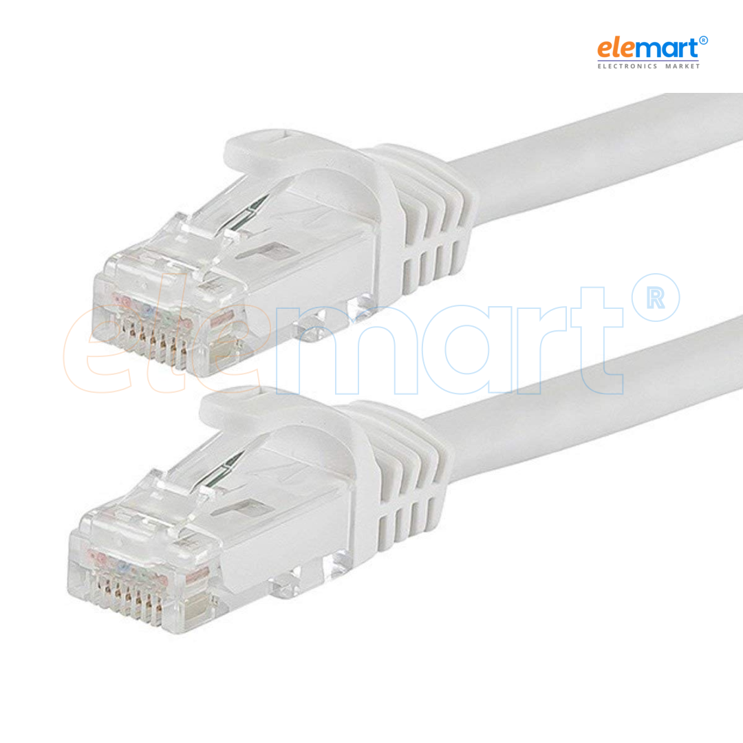 D-Link RJ45 Cat 6 Patch Cord for Modem (Grey, 2m)