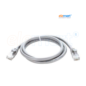 D-Link RJ45 Cat 6 Patch Cord for Modem (Grey, 2m)