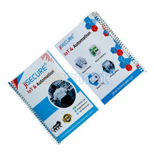 jiSECURE Heavy Duty Spiral Notepad with Free Pen