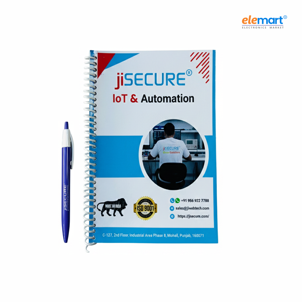 jiSECURE Heavy Duty Spiral Notepad with Free Pen