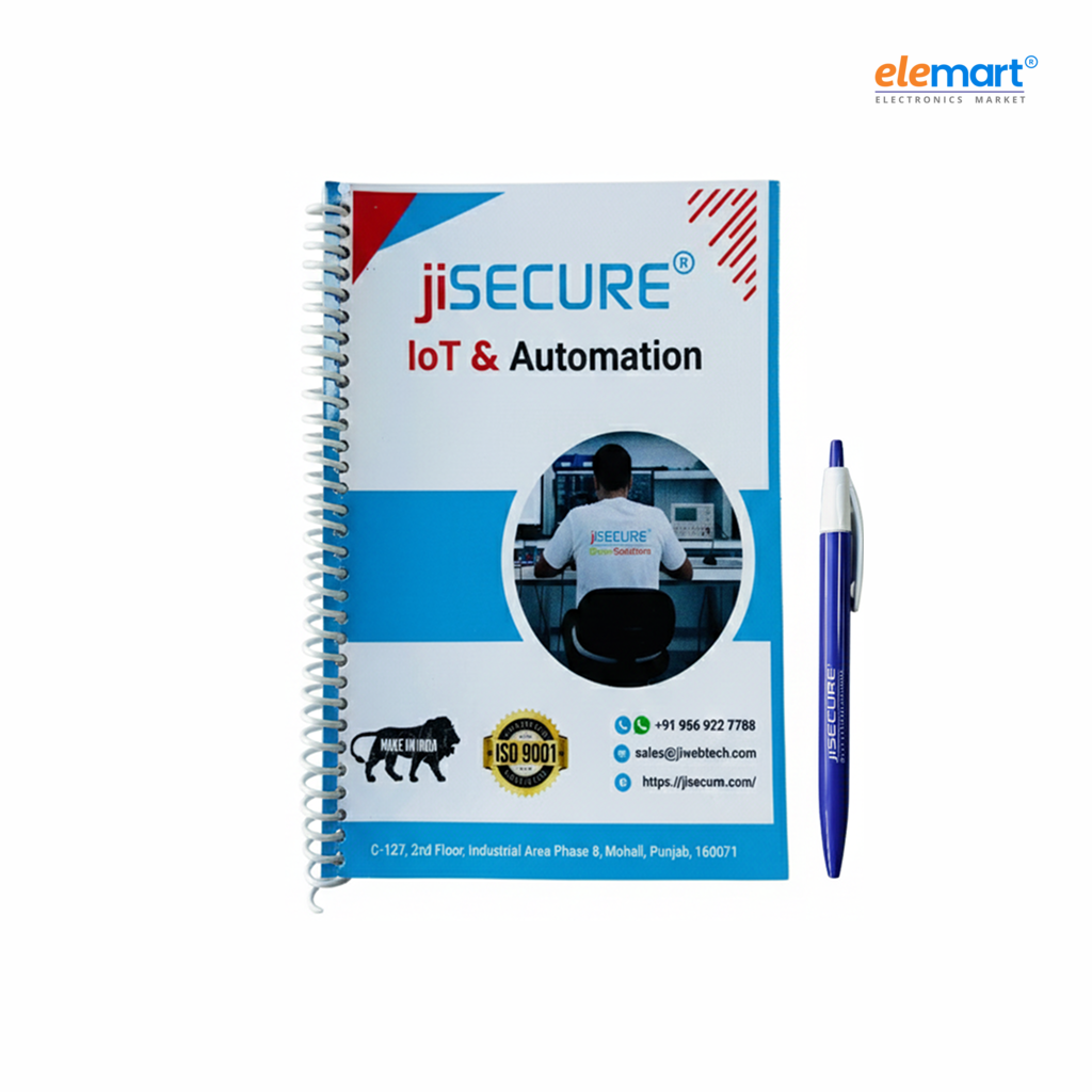 jiSECURE Heavy Duty Spiral Notepad with Free Pen