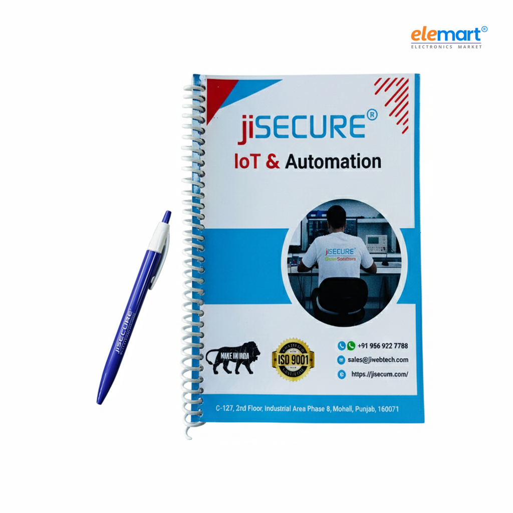 jiSECURE Heavy Duty Spiral Notepad with Free Pen