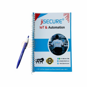 jiSECURE Heavy Duty Spiral Notepad with Free Pen