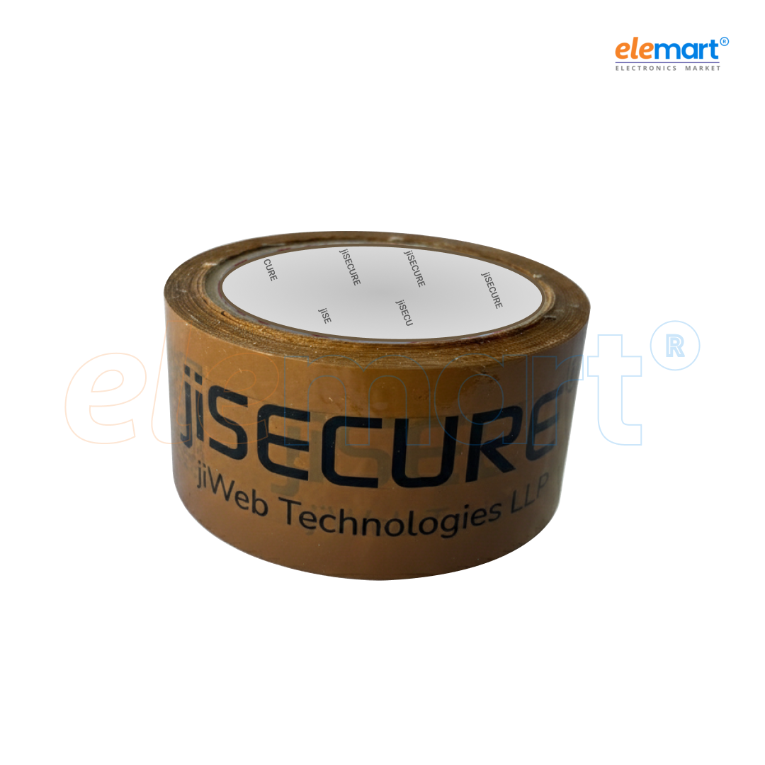 jiSECURE Heavy Duty Packing Tape - Brown, 48mm x 50 Meter