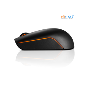 Lenovo 300 Wireless Compact Mouse, 1000 DPI, 10m Range, Ergonomic Design