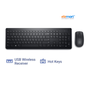 Dell KM3322W Wireless Keyboard/Mouse with 36-Month Battery & 3-Yr Warranty