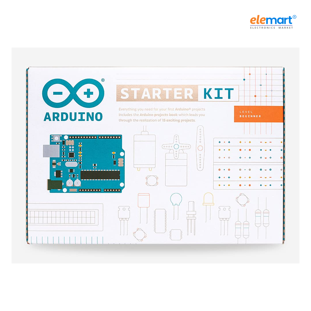 Arduino Starter Kit with 170 Pages Project Book