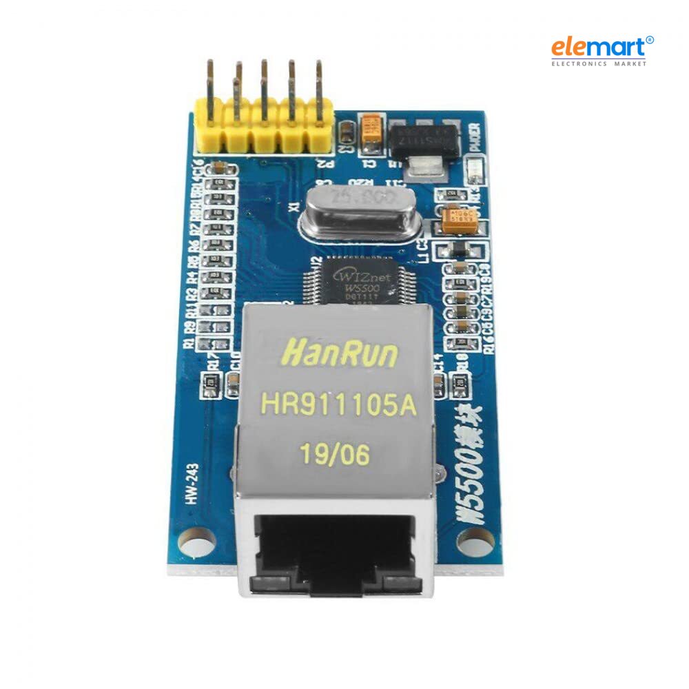 SPI to Ethernet Hardware TCP/IP W5500 Ethernet Network Module