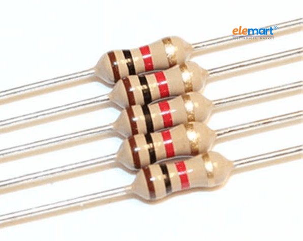 1K Ohm 0.25 Watt Fixed Resistor – TH