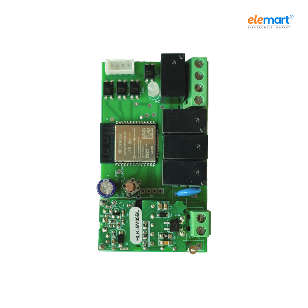 Smart Home 4-Node WiFi & BLE Inching Relay Switch