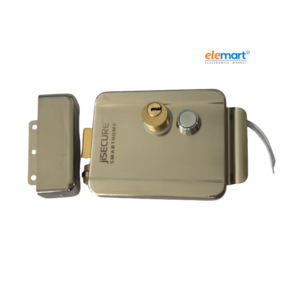 jiSECURE Electric Rim Lock 12V with 8 Keys