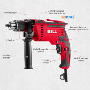 IBELL Electric Drill Impact Drill