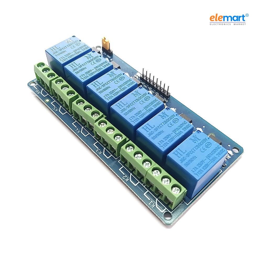 6 Channel Relay Board 5V