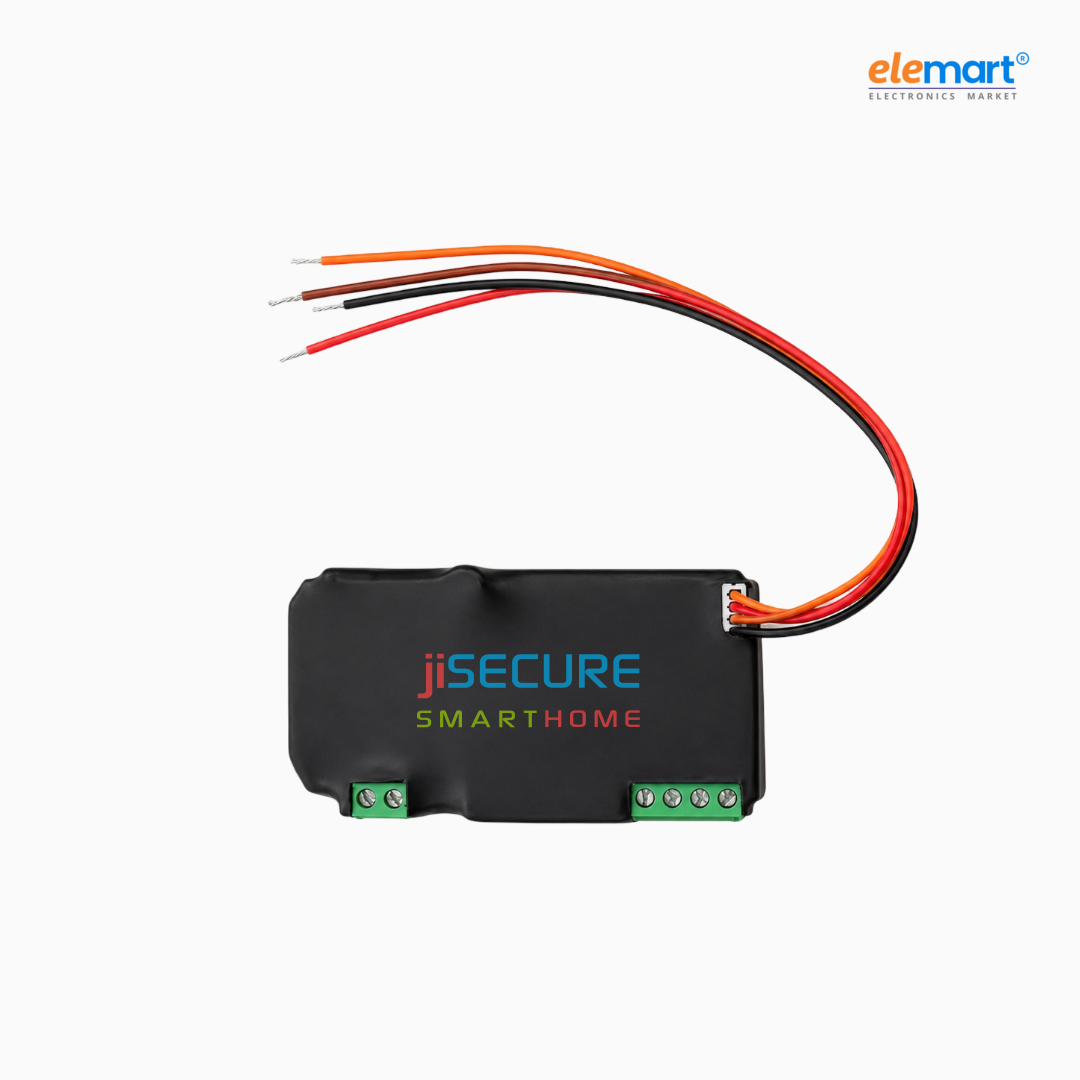jiSECURE 4 Node Smart Switch | WiFi and Bluetooth Enabled Smart Home Controller