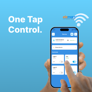jiSECURE 4 Node Smart Switch | WiFi and Bluetooth Enabled Smart Home Controller