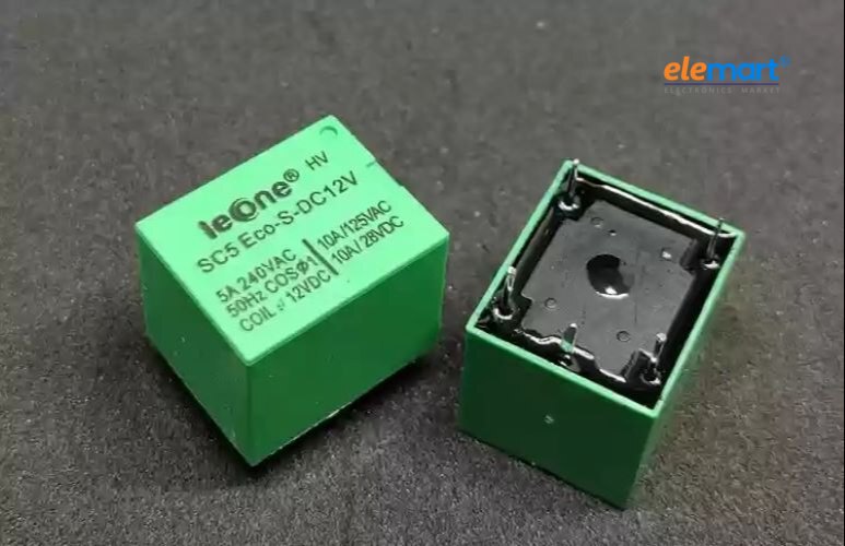 Leone SC5-S-DC12V 12 Volt Relay
