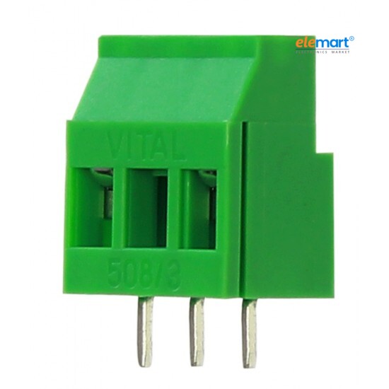 XY128 – 3 Pin Screw Terminal – 5mm Pitch