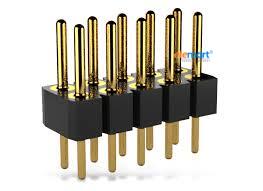 2x40 Pin 2.54 mm Pitch Male Berg Strip Straight Double Row Header Connector