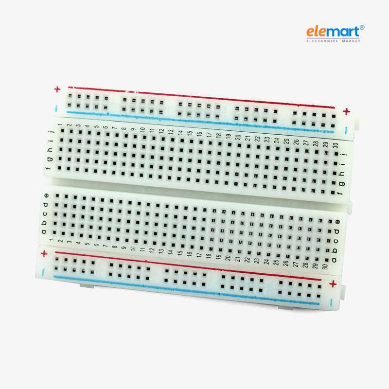 Mini Solderless Breadboard – 400 Tie Points
