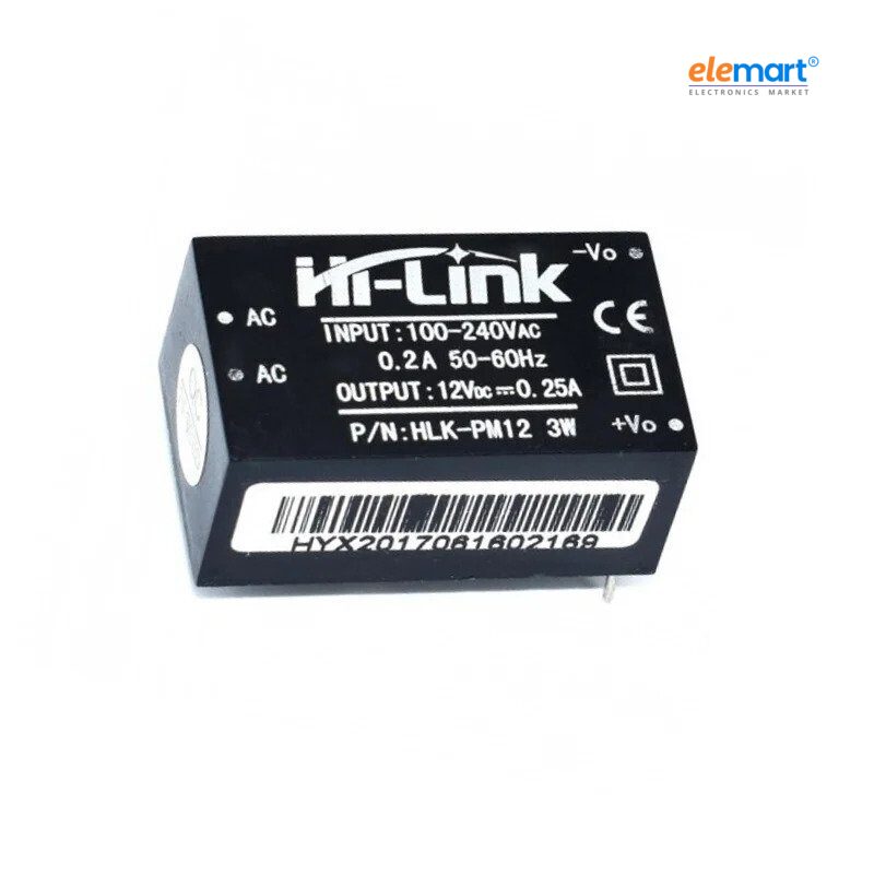 Hi-Link HLK-PM12 12V 3W AC-DC Power Supply Module