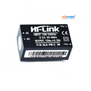 Hi-Link HLK-PM12 12V 3W AC-DC Power Supply Module