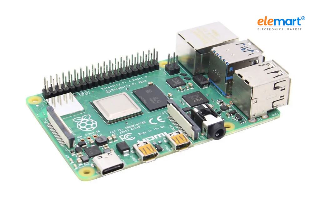 Raspberry Pi 4 Model B (8GB RAM) Single Board Computer with Dual 4K Display Support