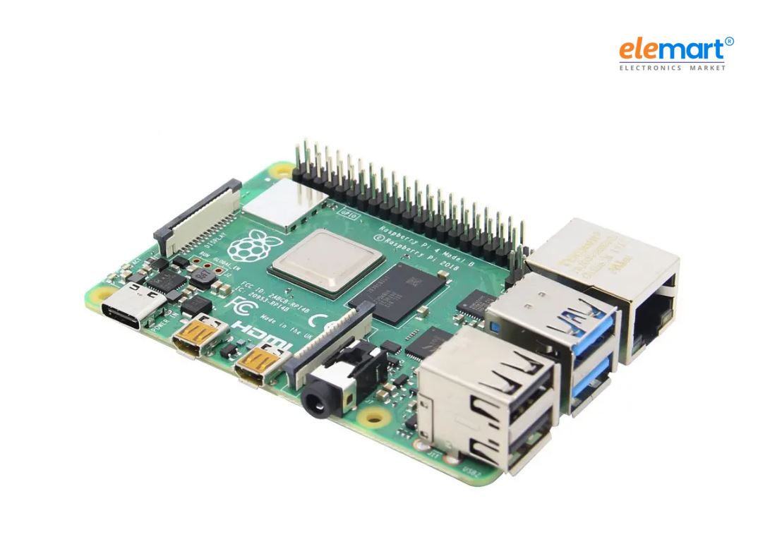 Raspberry Pi 4 Model B (8GB RAM) Single Board Computer with Dual 4K Display Support