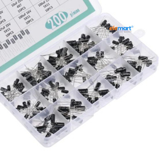 15 Value Electrolytic Capacitor Kit with Box 200PC