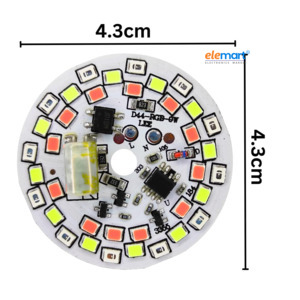 UNIVERSAL HU (5 Pack of 7 in 1 DOB Multicolor LED Light for Home Decor