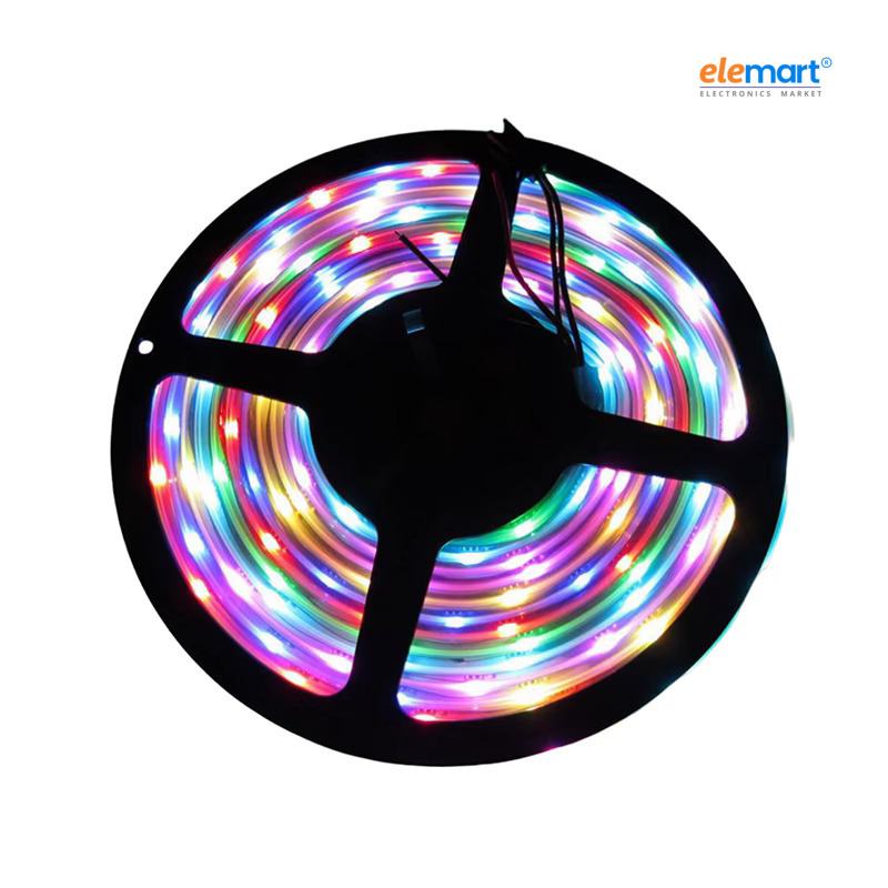 WS2812B 5V Addressable RGB IP67 Waterproof LED Strip - 5m
