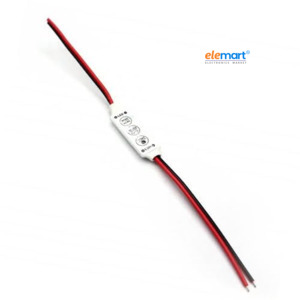 Wizzo {2 Pieces) 5 Speed & 6 Modes LED Strip Light Flasher Blinker Strip Controller for LED Module