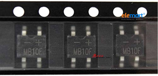 MB10F Bridge Rectifier SMD 0.8A 4 PIN For Electronic Circuit