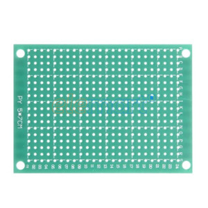 5 x 7 cm Universal PCB Prototype Board Single-Sided 2.54mm Hole Pitch