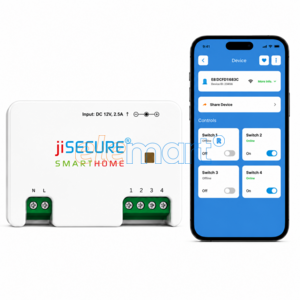 jiSECURE 4 Node Smart Switch