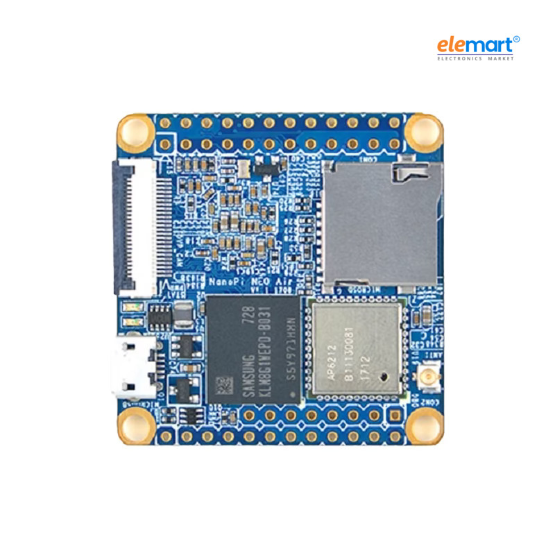 NanoPi NEO Core-LTS 512M RAM – 8GB eMMC – Pin Headers Not Soldered