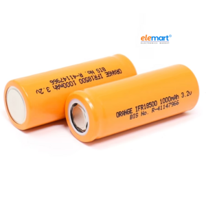 Orange A Grade IFR18650 3.2V 1500mAh 3C LiFePO4 Battery