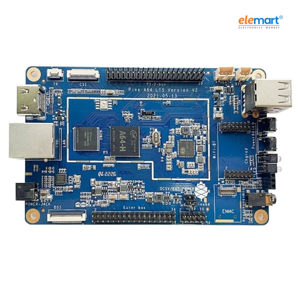 Pine64 PINE A64-LTS V2 Single Board Computer with 2GB LPDDR3 system memory