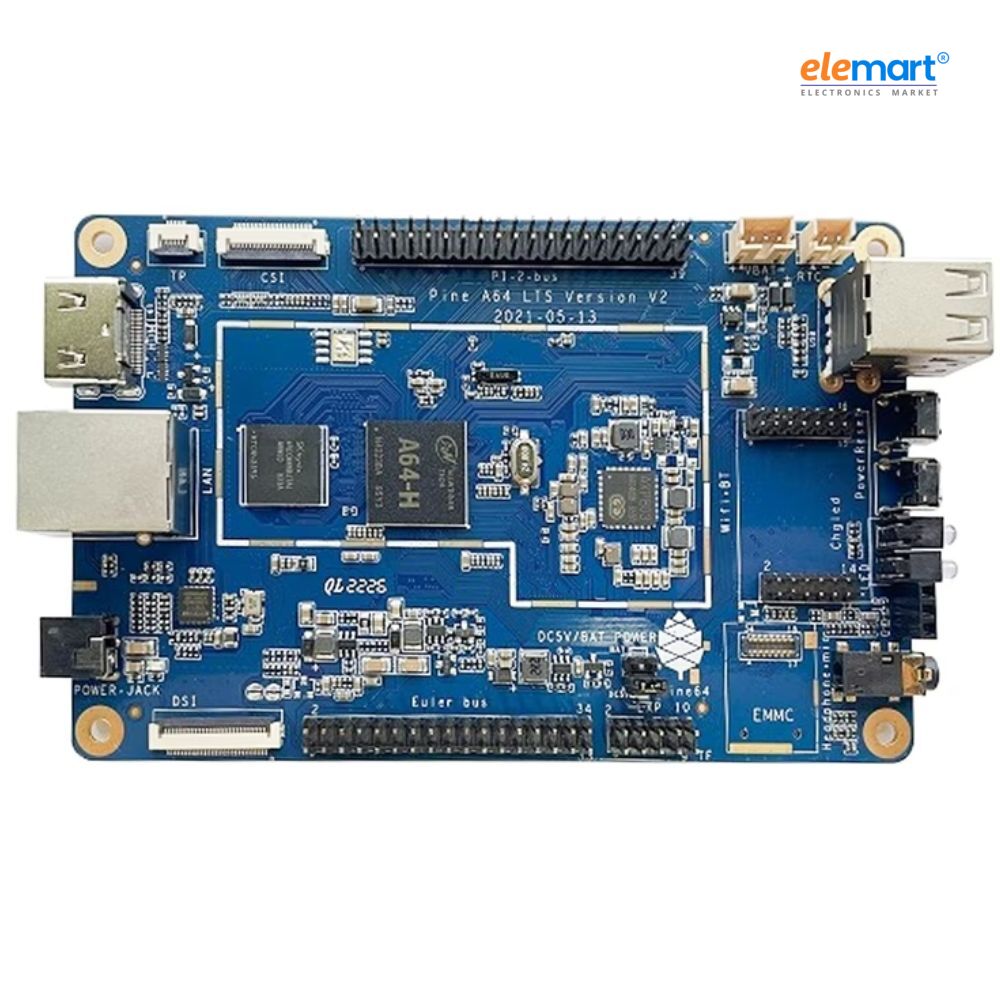 Pine64 PINE A64-LTS V2 Single Board Computer with 2GB LPDDR3 system memory